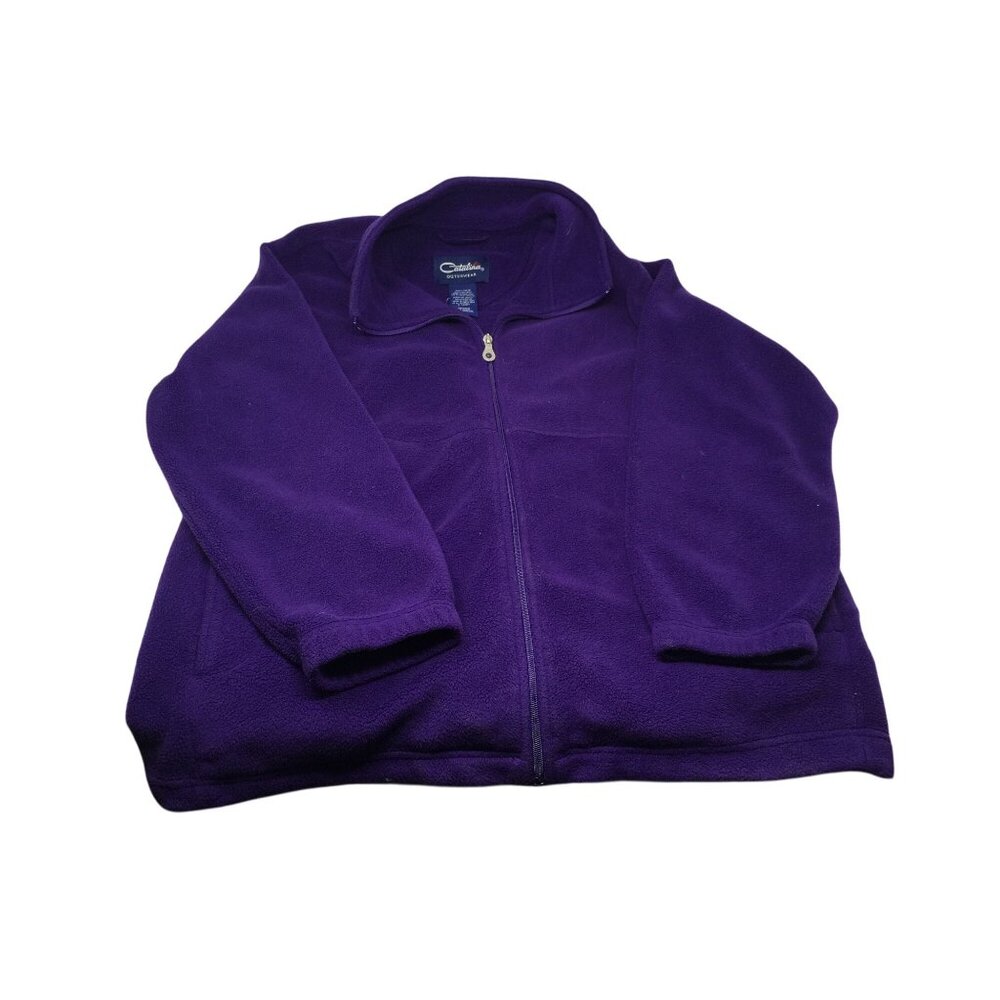 Girl's Catalina Outerwear Purple Zippered Coat/Jacket (Size 14/16)